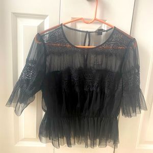 Lace top. From forever 21. Never worn.